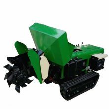 聚仁履帶式開溝施肥一體機(jī) 現(xiàn)代果園高效施肥的革命性工具